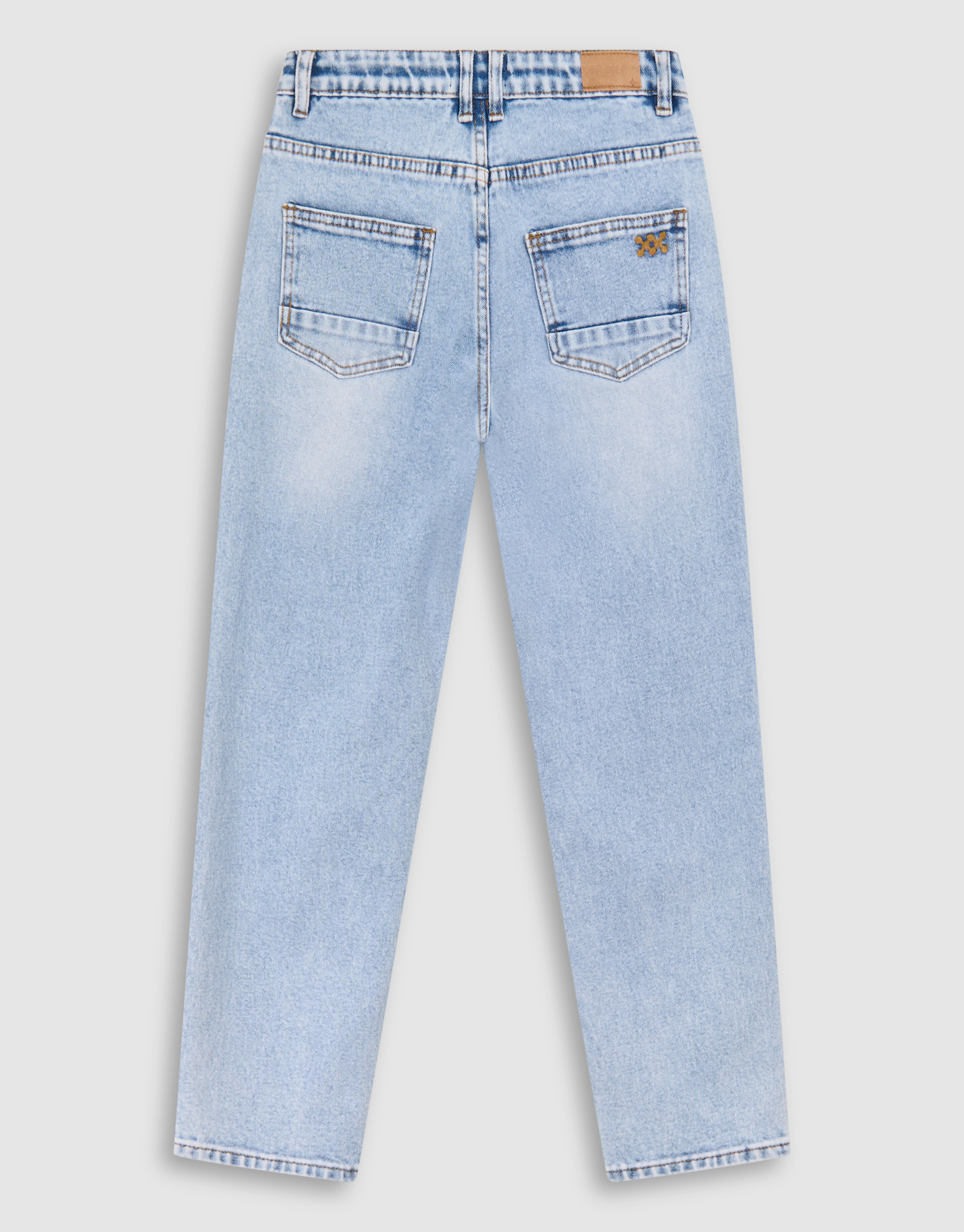 Tapered Fit Jeans gebleicht SHOEBY BOYS