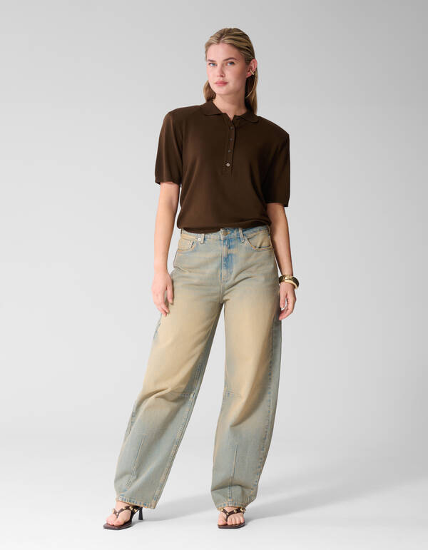 Baggy Fit Jeans Washed SHOEBY WOMEN