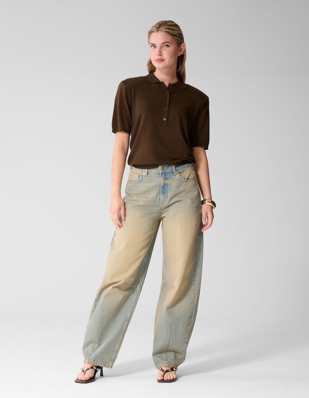 Baggy Fit Jeans Washed SHOEBY WOMEN