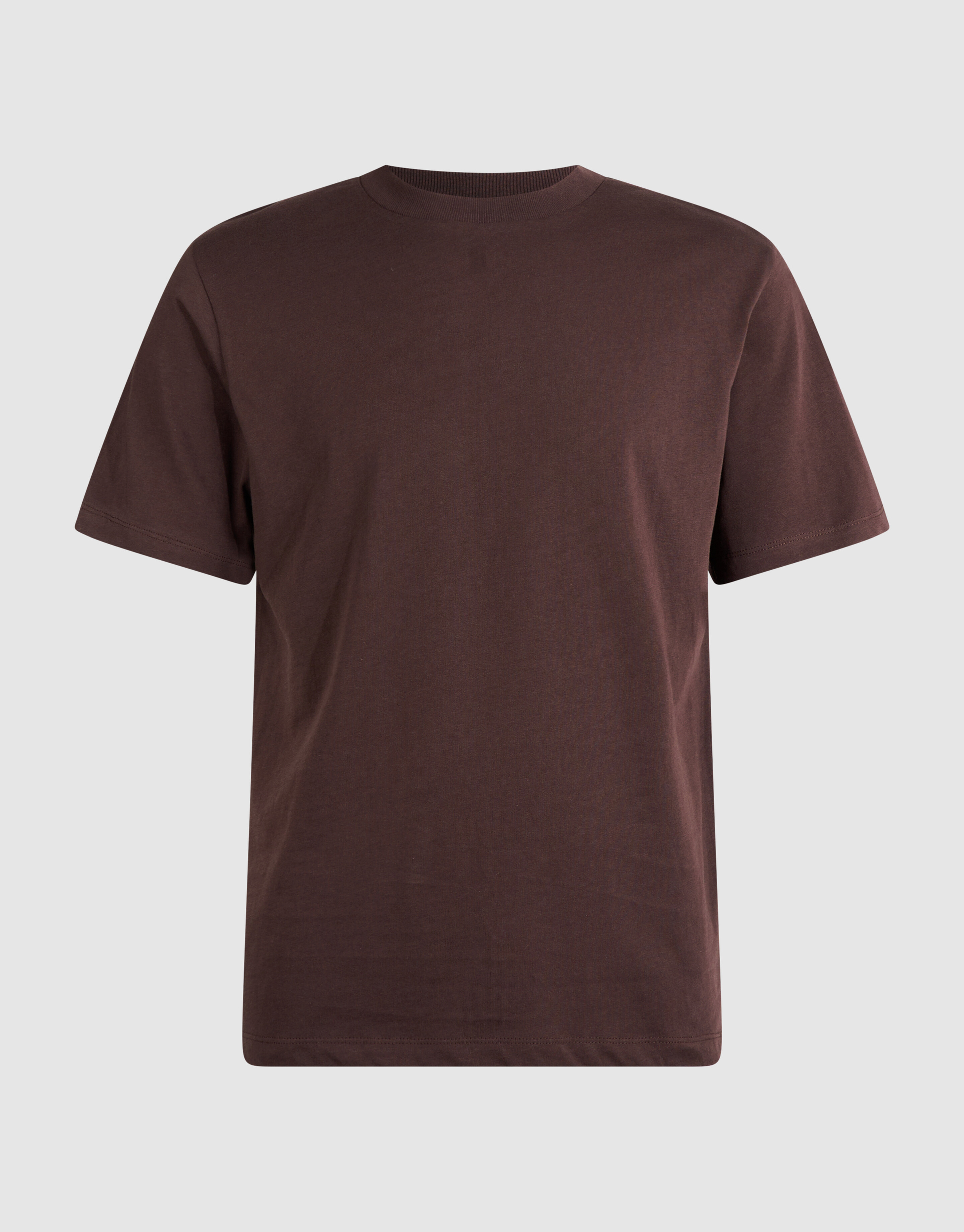 T-Shirt mit Scratched Artwork-Motiv Dunkelbraun SHOEBY MEN