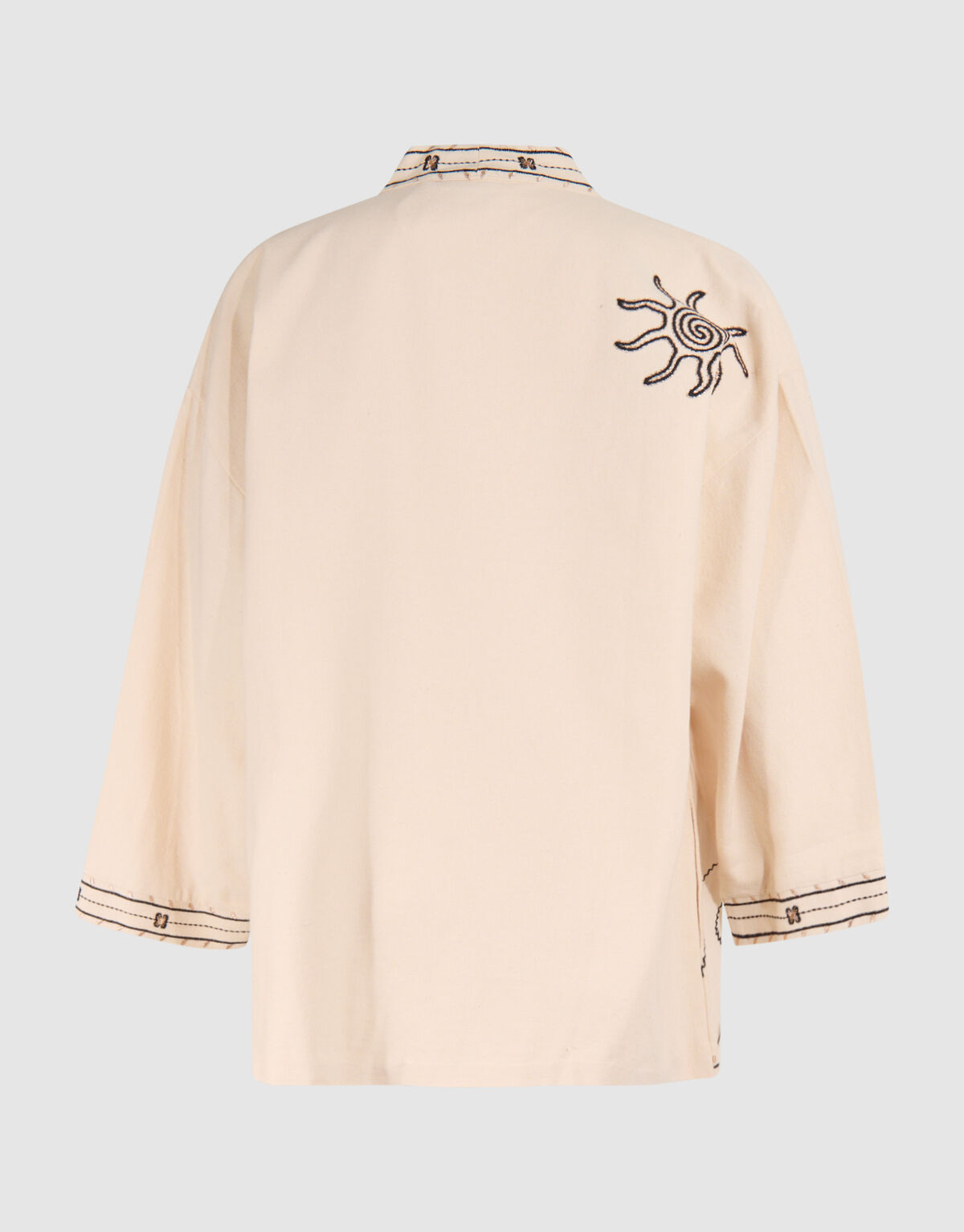 Artwork Kimono Jacke Off White SHOEBY WOMEN