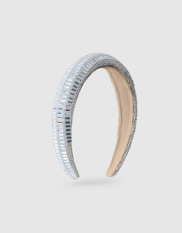 Spiegel Haarband Silber SHOEBY ACCESSOIRES