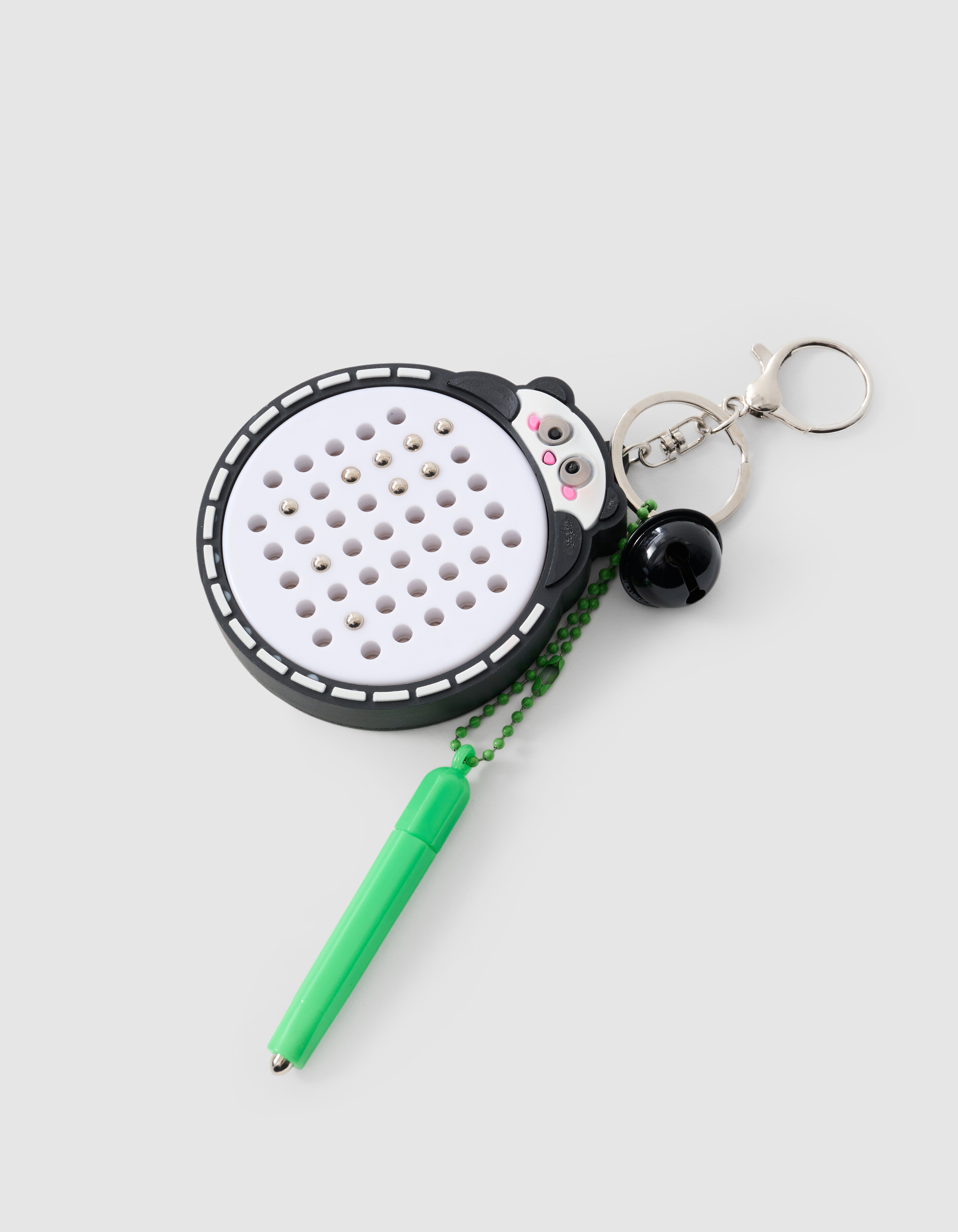 Panda Bal Schlüsselanhänger Schwarz SHOEBY ACCESSOIRES