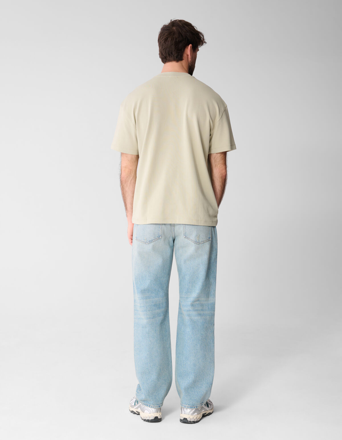 Zerst&ouml;rte Relaxed Fit Jeans, gebleicht, L32 SHOEBY MEN