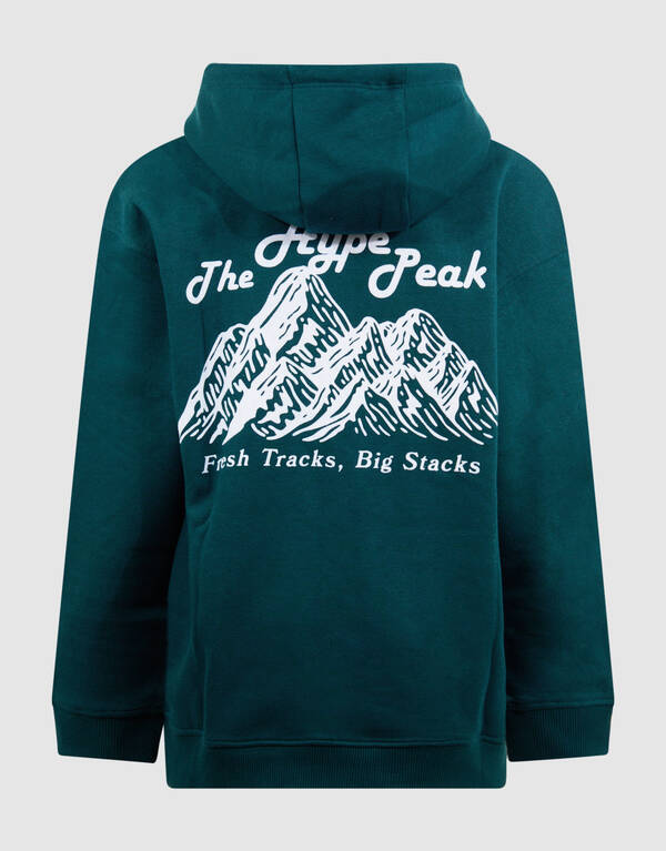 Hype Artwork Hoodie Dunkelgr&uuml;n SHOEBY BOYS