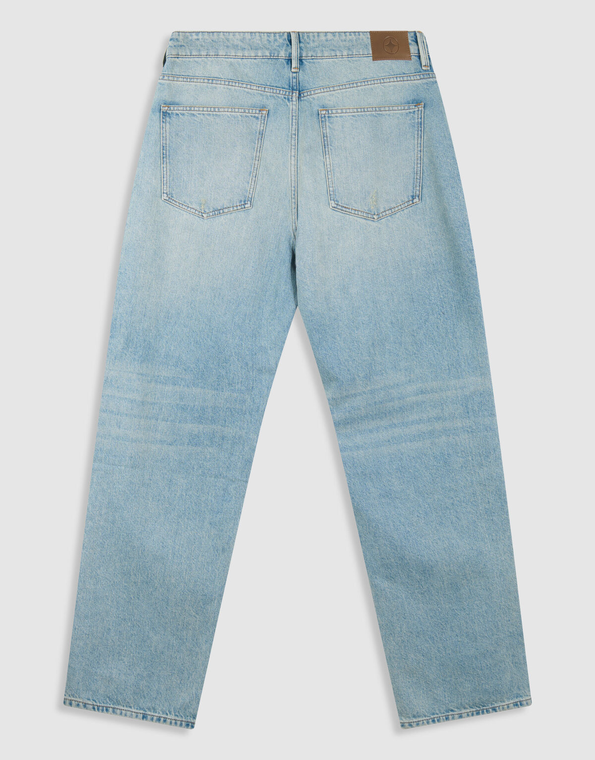 Zerst&ouml;rte Relaxed Fit Jeans, gebleicht, L32 SHOEBY MEN