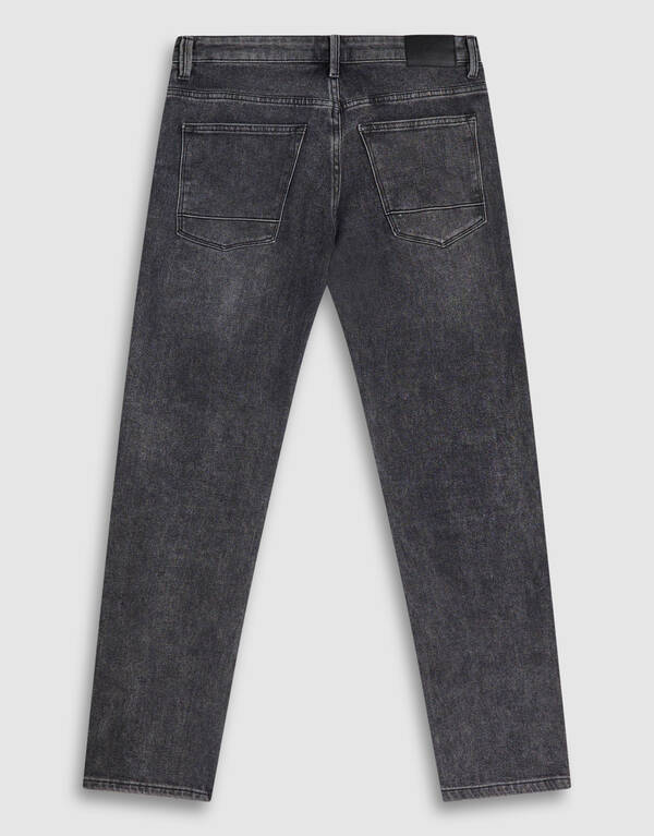 Slim Straight Fit Jeans Dunkelgrau L34 SHOEBY MEN