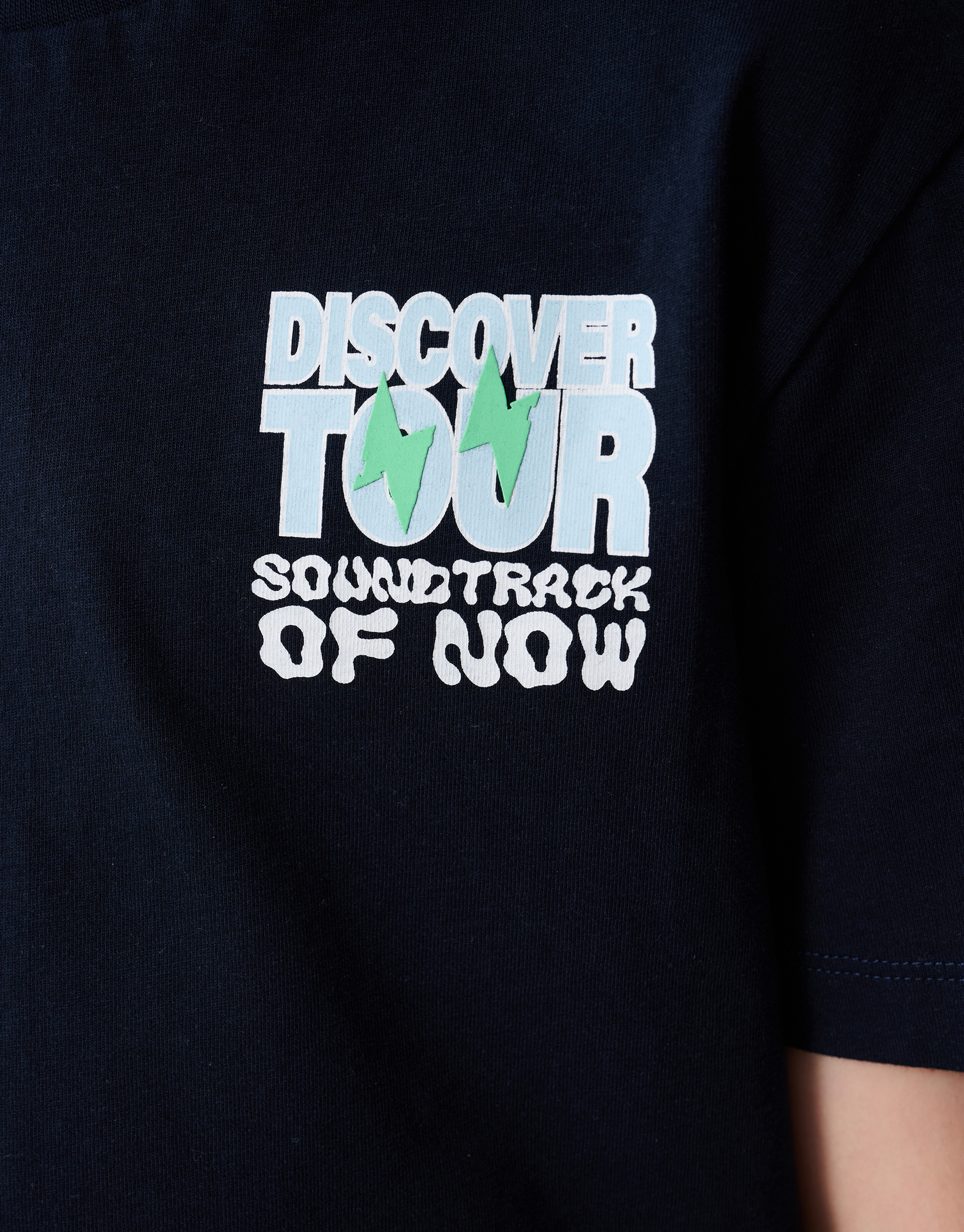 Tour Artwork T-shirt Dunkelblau SHOEBY BOYS