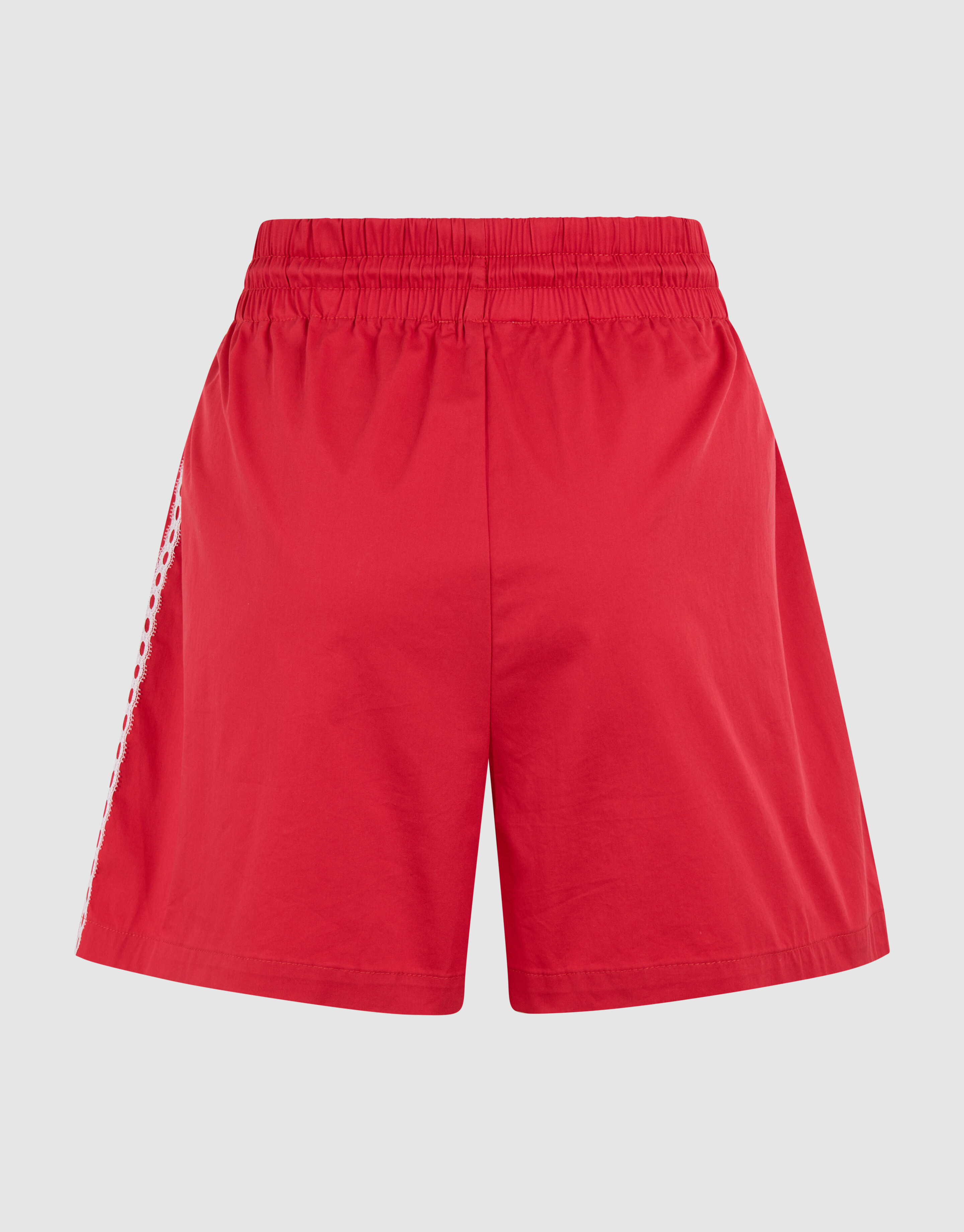 Sportliche Tape Short Rot SHOEBY WOMEN
