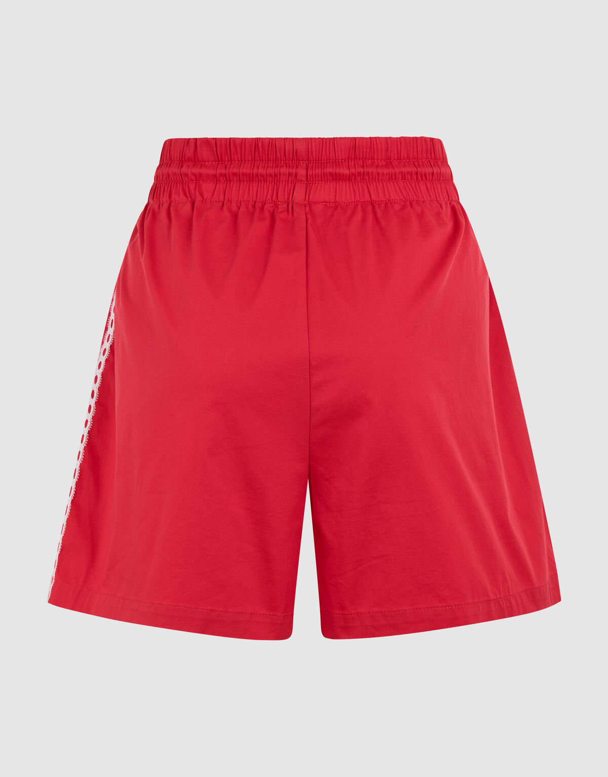 Sportliche Tape Short Rot SHOEBY WOMEN