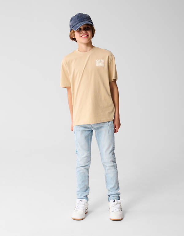 Tapered Jeans Gebleicht SHOEBY BOYS