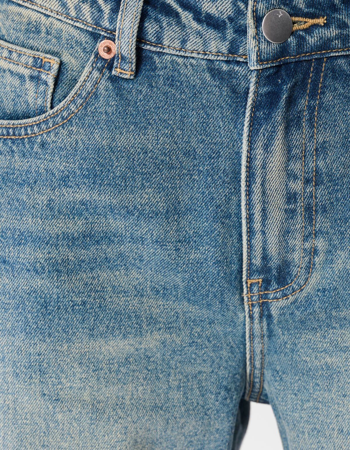Baggy-Fit-Jeans mit Farbton Dunkelblau SHOEBY WOMEN