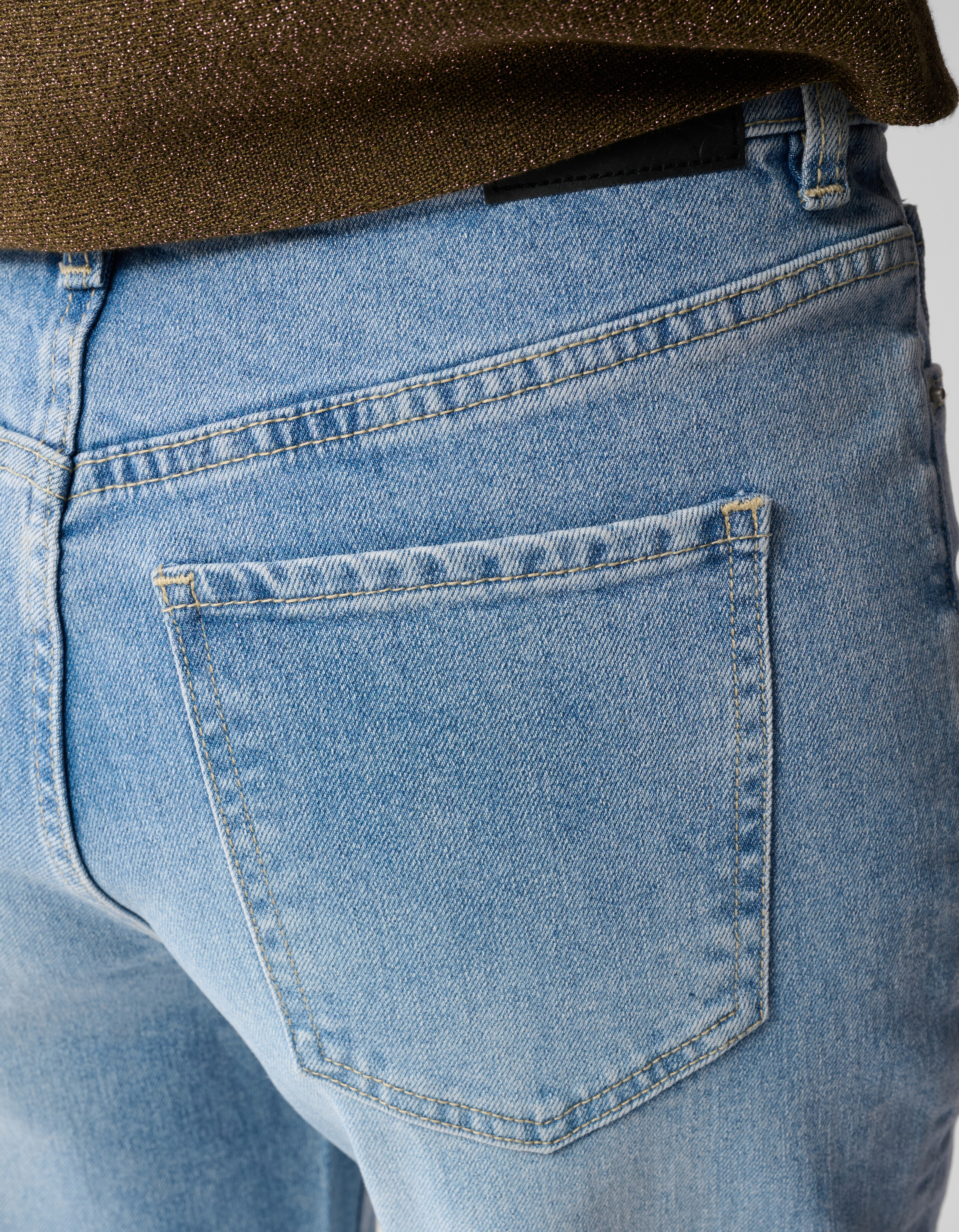 Tapered Fit Jeans Blau SHOEBY WOMEN