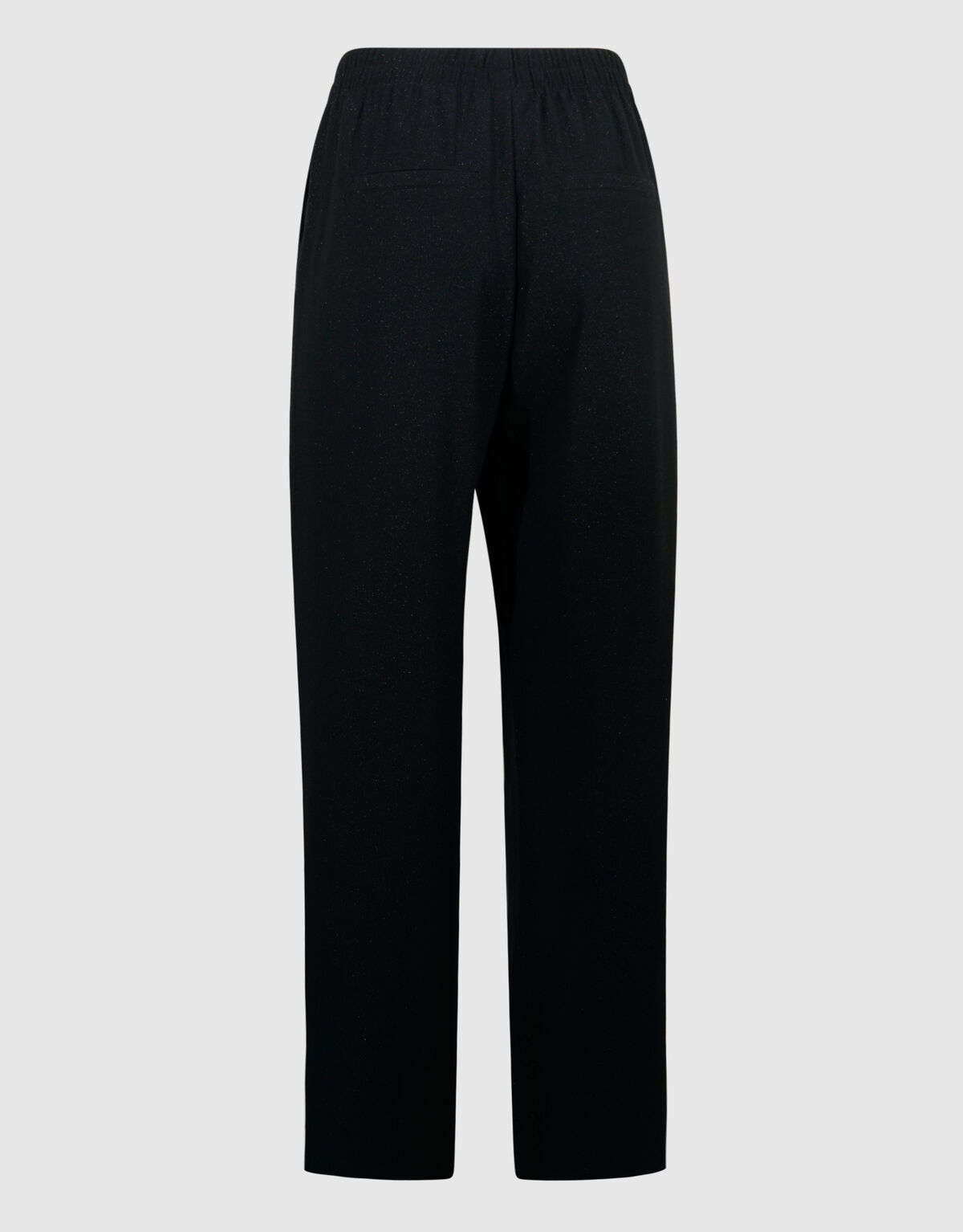 Schwarzer Glitzer-Hose mit weitem Bein SHOEBY WOMEN