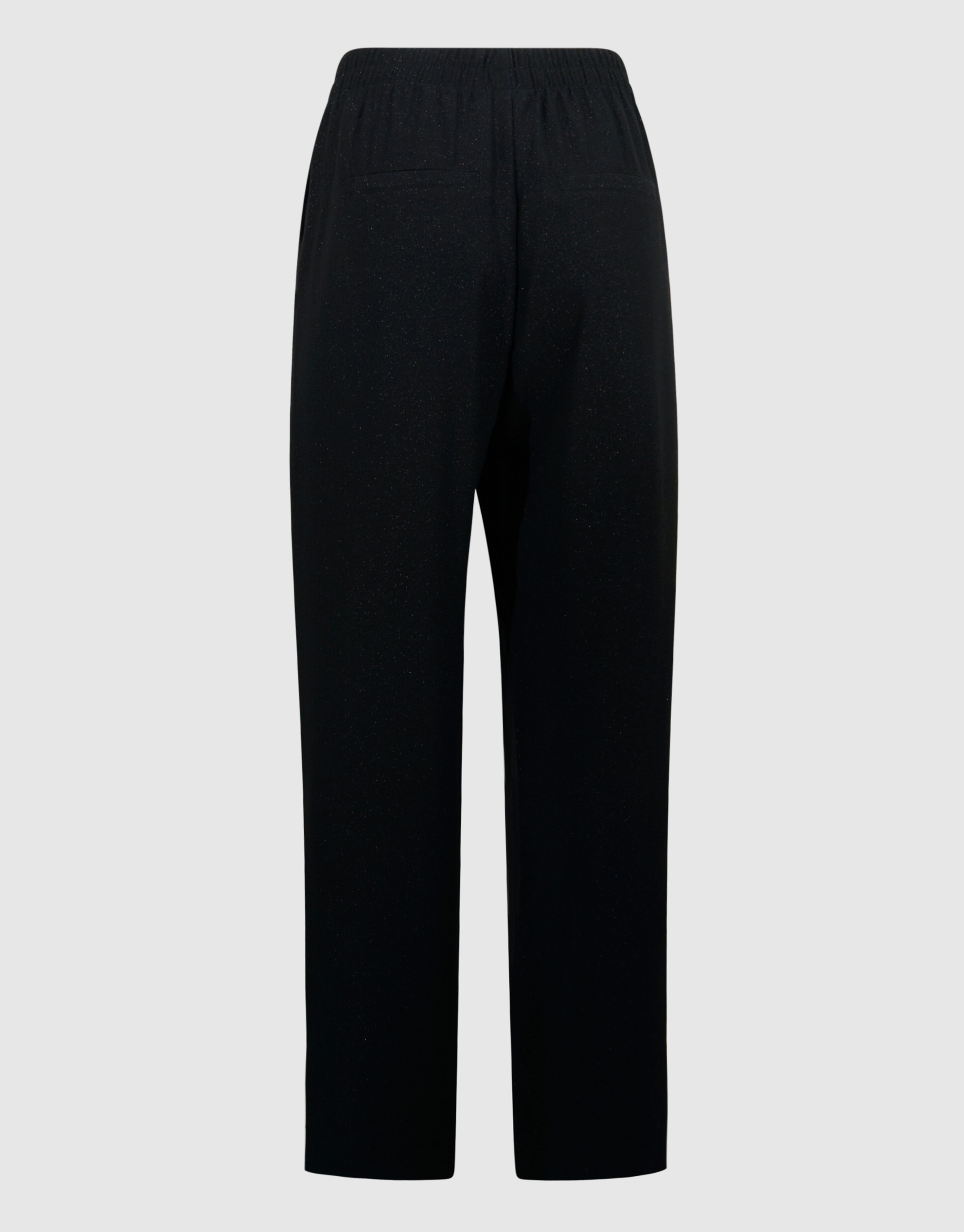 Schwarzer Glitzer-Hose mit weitem Bein SHOEBY WOMEN