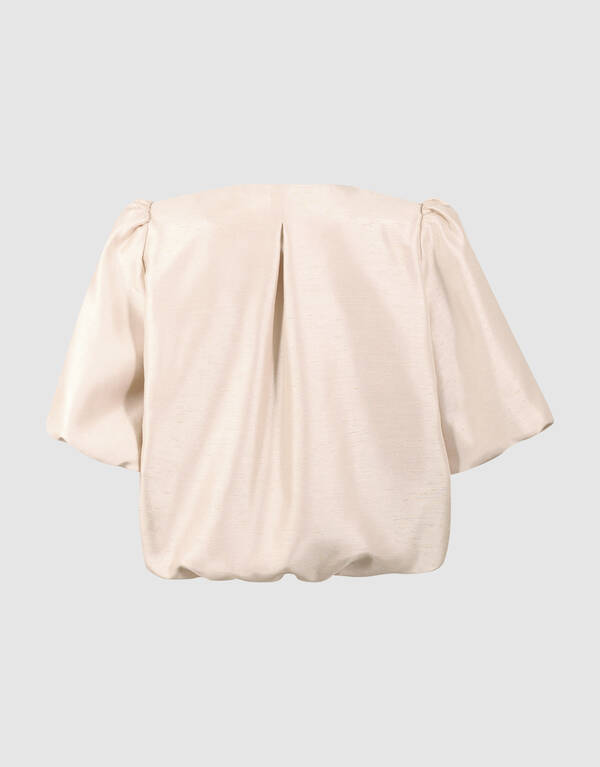 Button Bluse Gebrochen Wei&szlig; Von Fred SHOEBY WOMEN