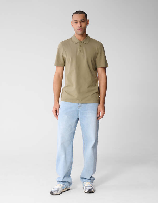 Strick-Polo Khaki SHOEBY MEN