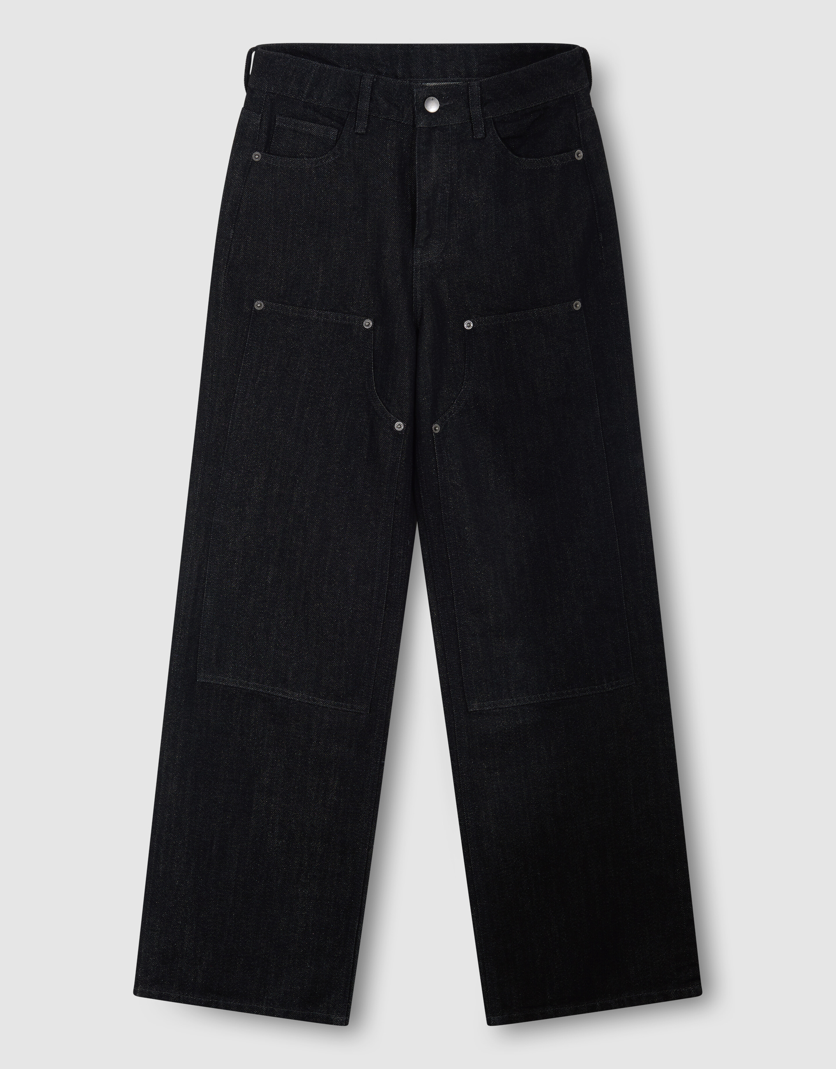 Gerade geschnittene Zimmermannsjeans Schwarz SHOEBY WOMEN