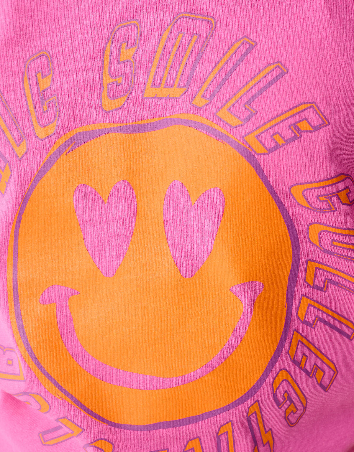 Smile Artwork T-Shirt Rosa SHOEBY GIRLS