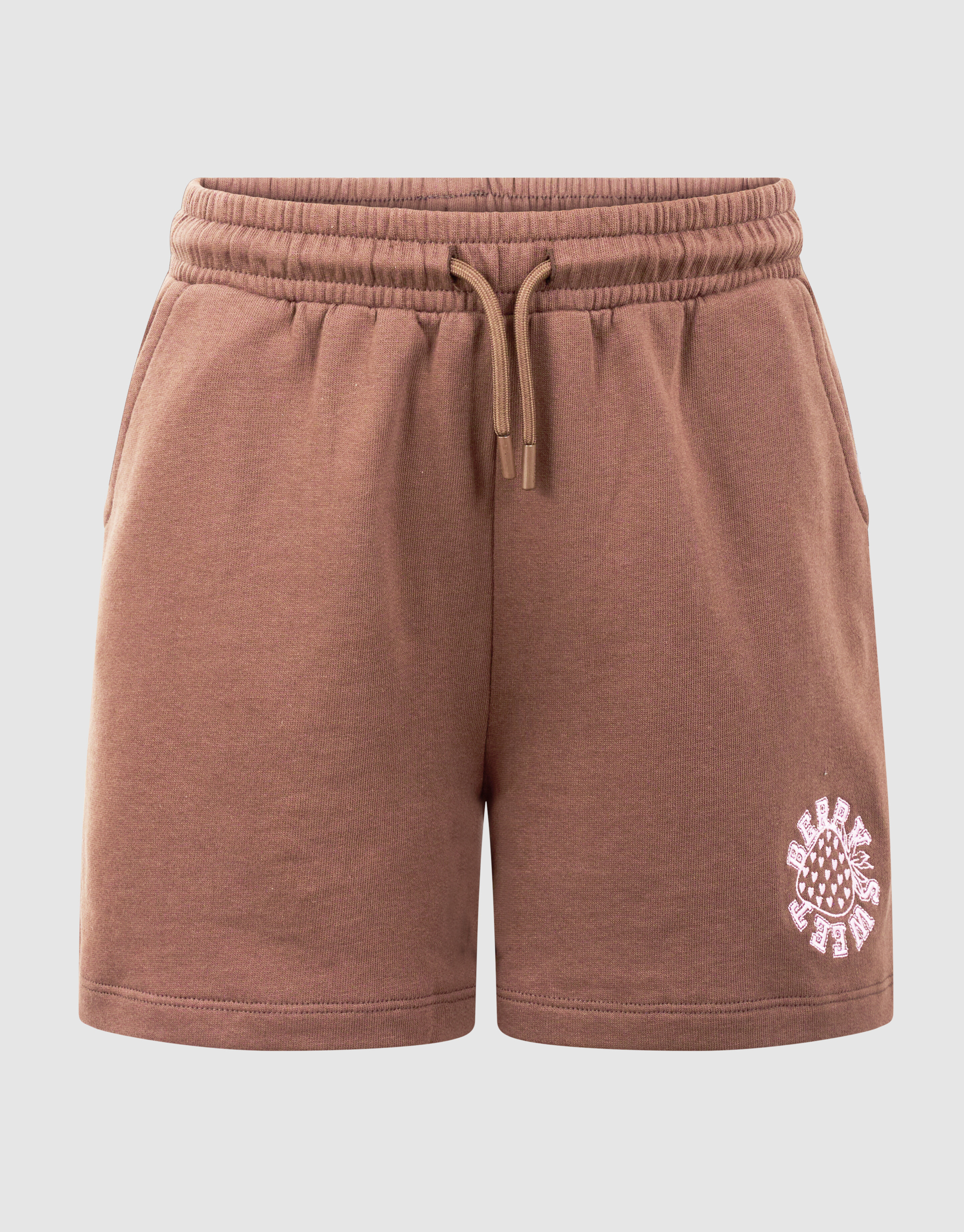 Gewaschener Erdbeer-Short-Bruin SHOEBY GIRLS