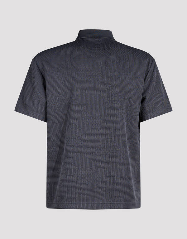 Structuur Zipper Polo Zand SHOEBY MEN