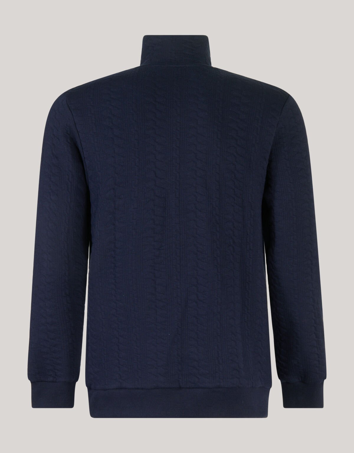 Pullover mit Rei&szlig;verschluss Dunkelblau SHOEBY MEN