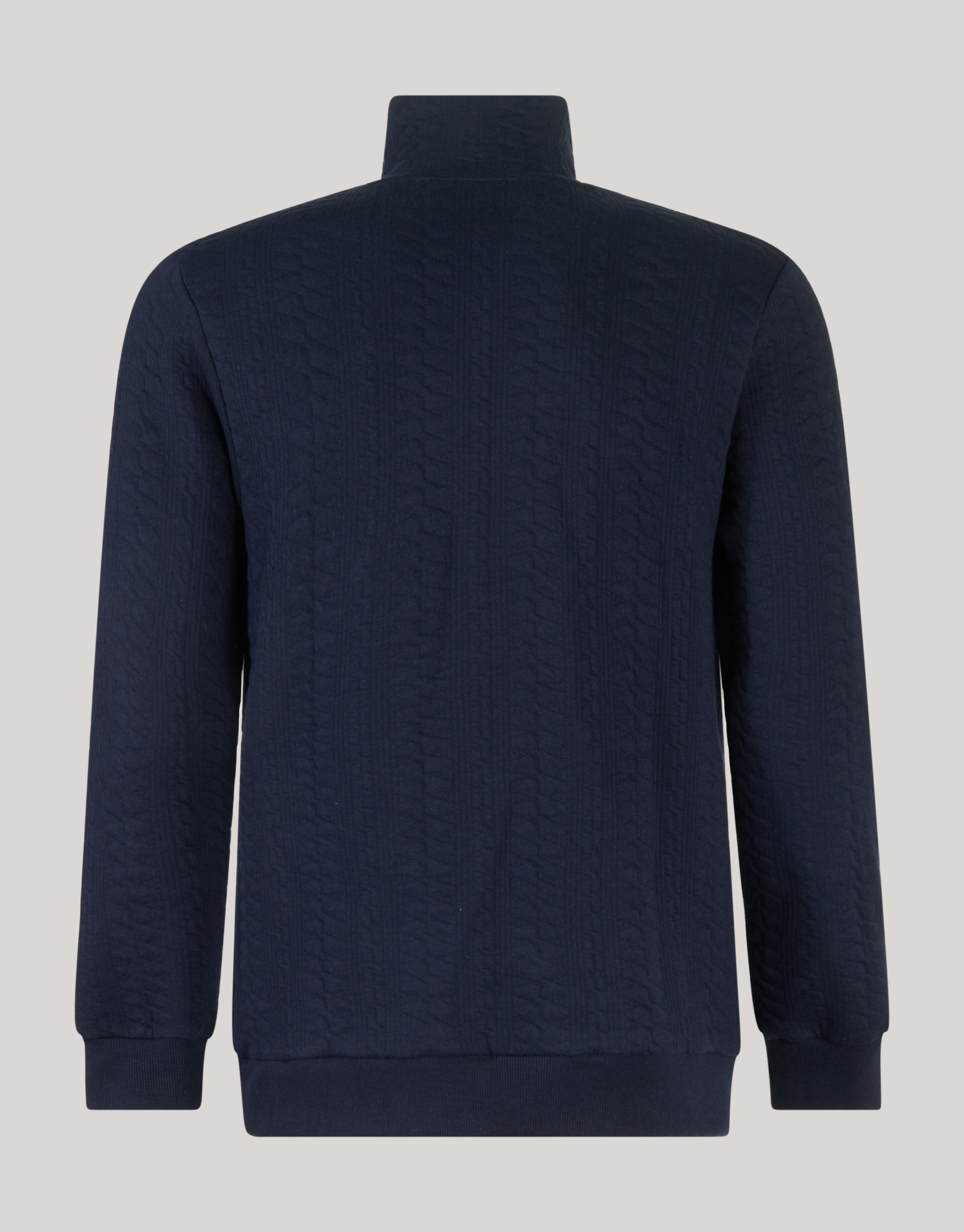 Pullover mit Rei&szlig;verschluss Dunkelblau SHOEBY MEN