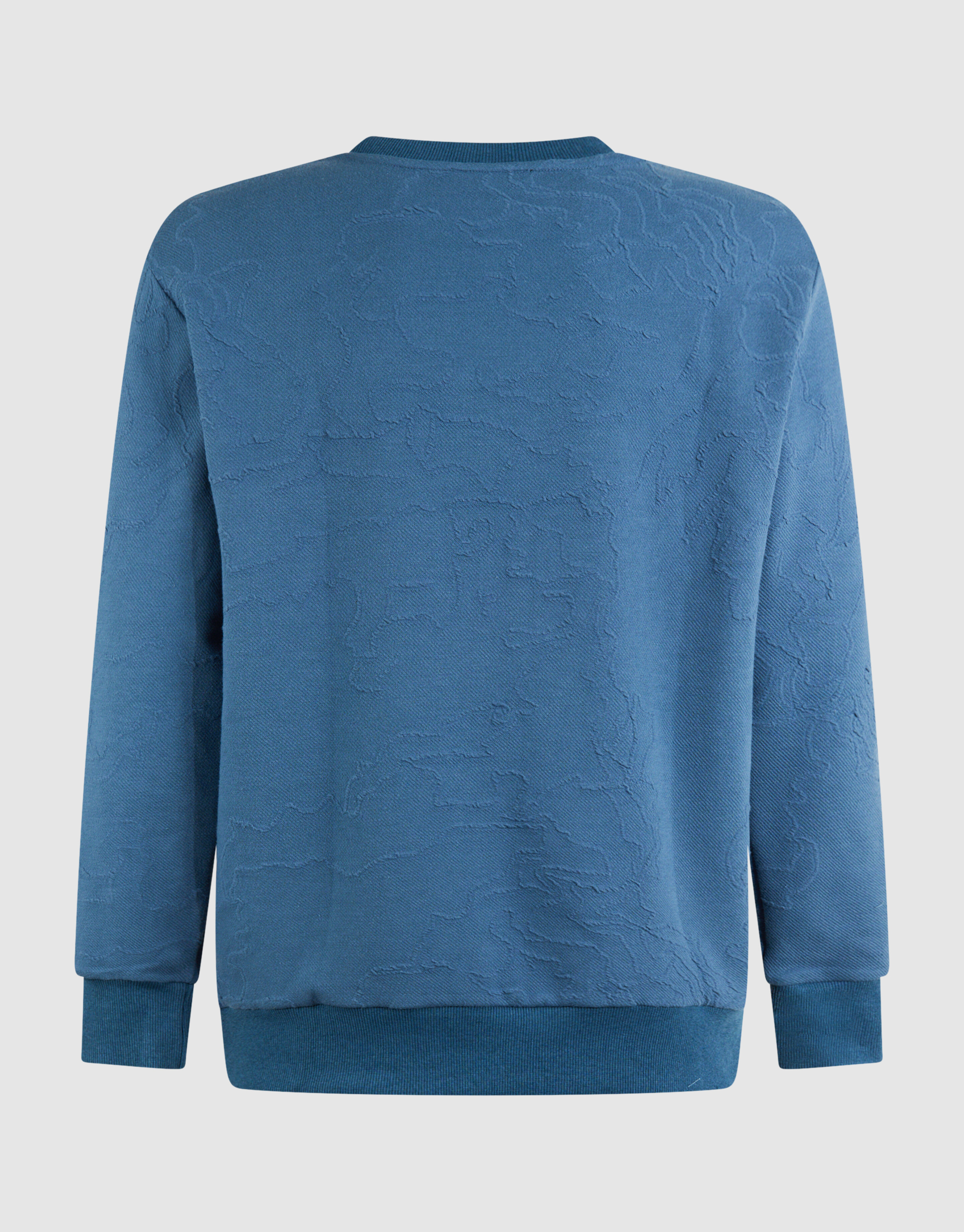 Strukturpullover Blau SHOEBY MEN