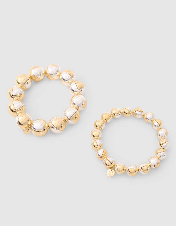 Gemischtes Armbandset Gold SHOEBY ACCESSOIRES
