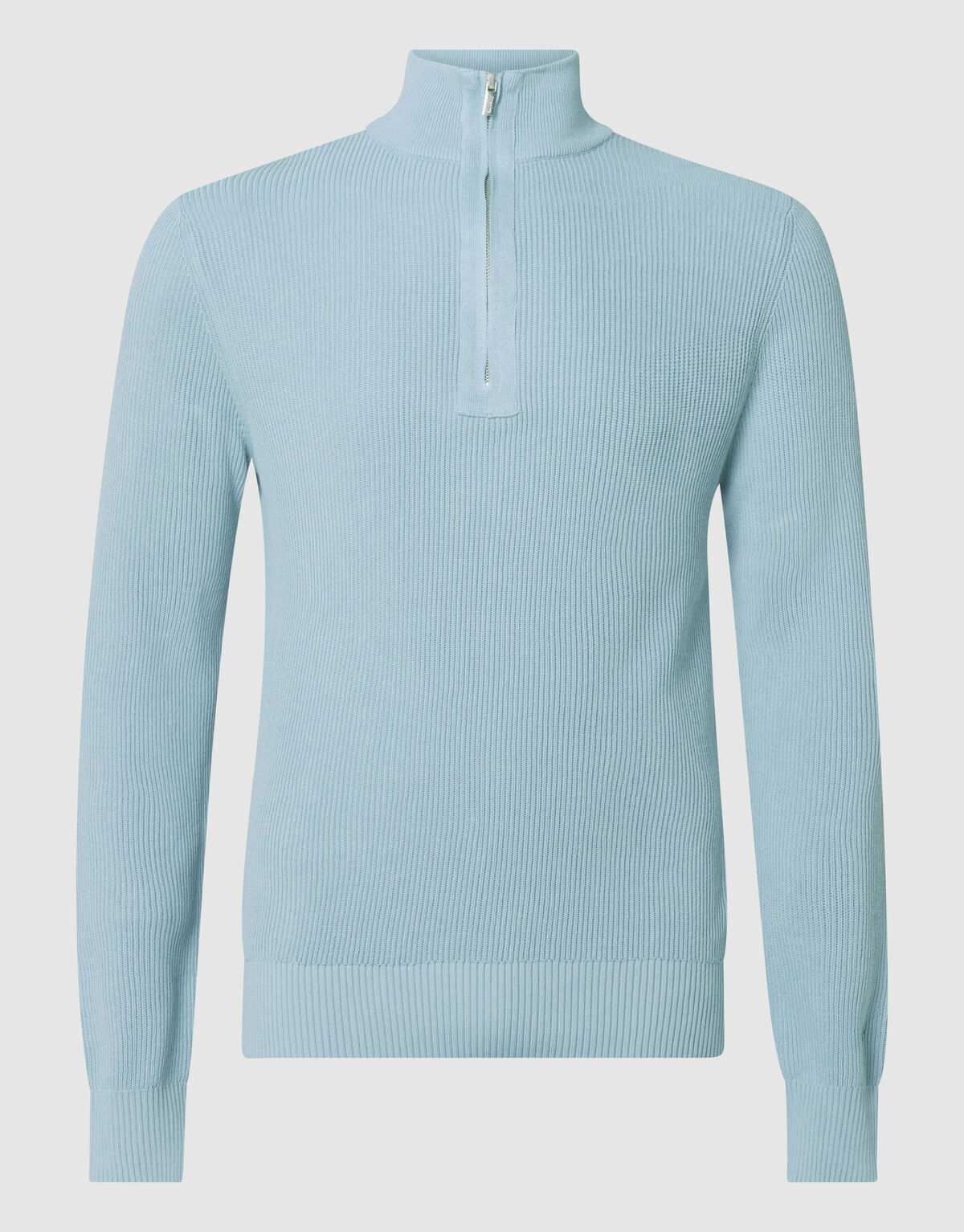 Zip-Pullover Hellblau SHOEBY MEN
