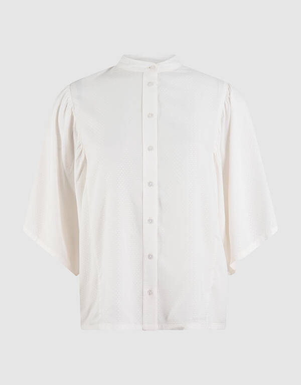 Flowy Bluse Wei&szlig; SHOEBY WOMEN