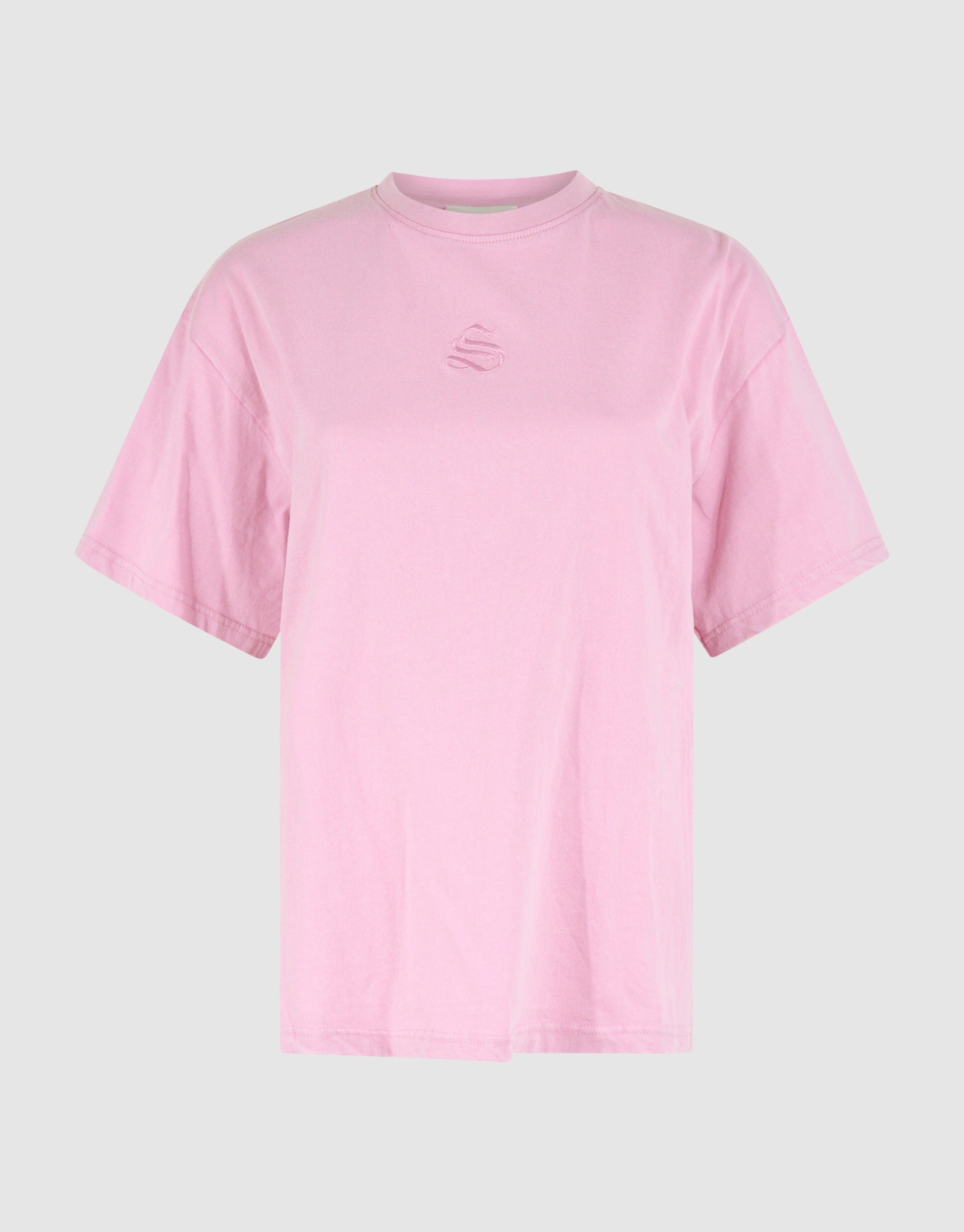 Gewaschenes Logo-T-Shirt Hellrosa SHOEBY WOMEN