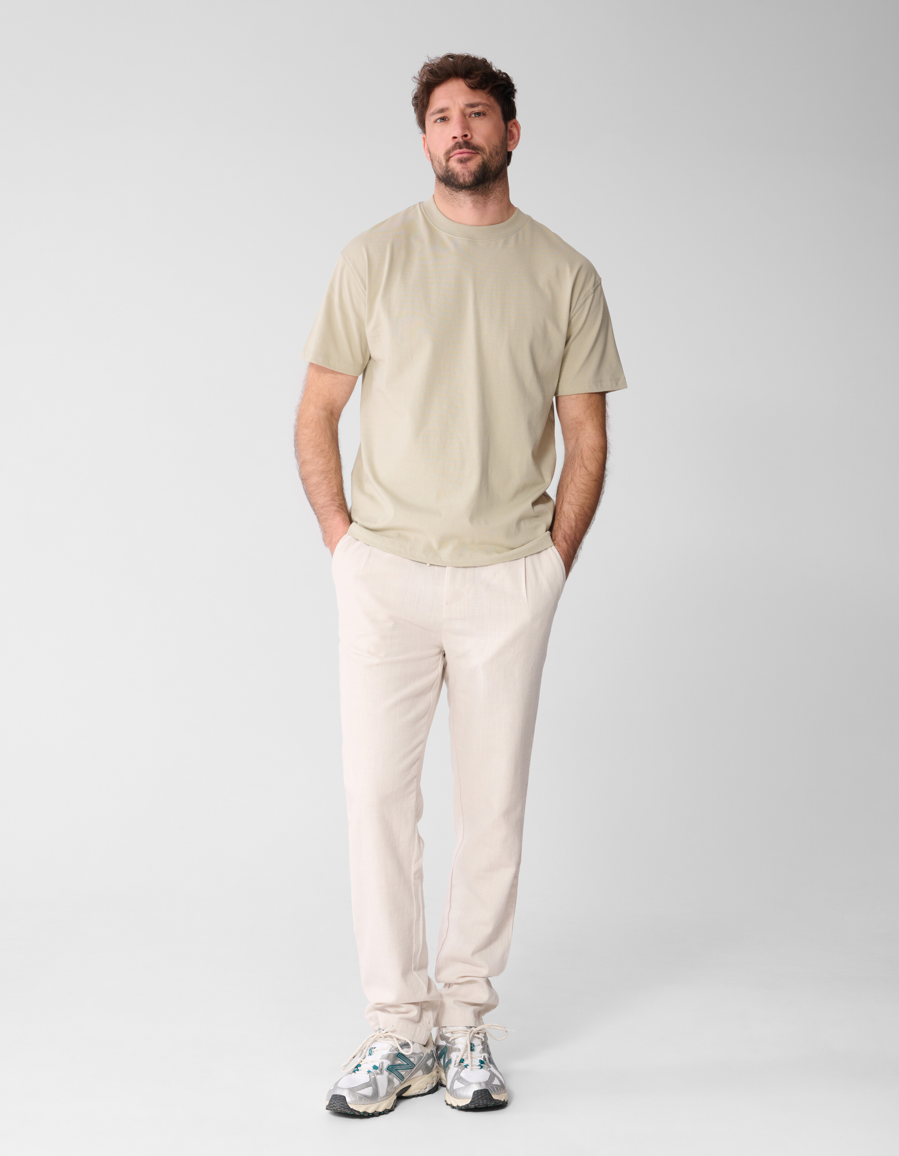 Fancy Artwork T-Shirt Hellgr&uuml;n SHOEBY MEN