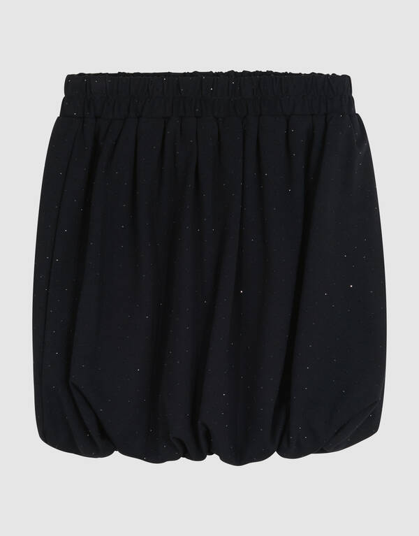 Strass Balloon Minirock Schwarz SHOEBY GIRLS