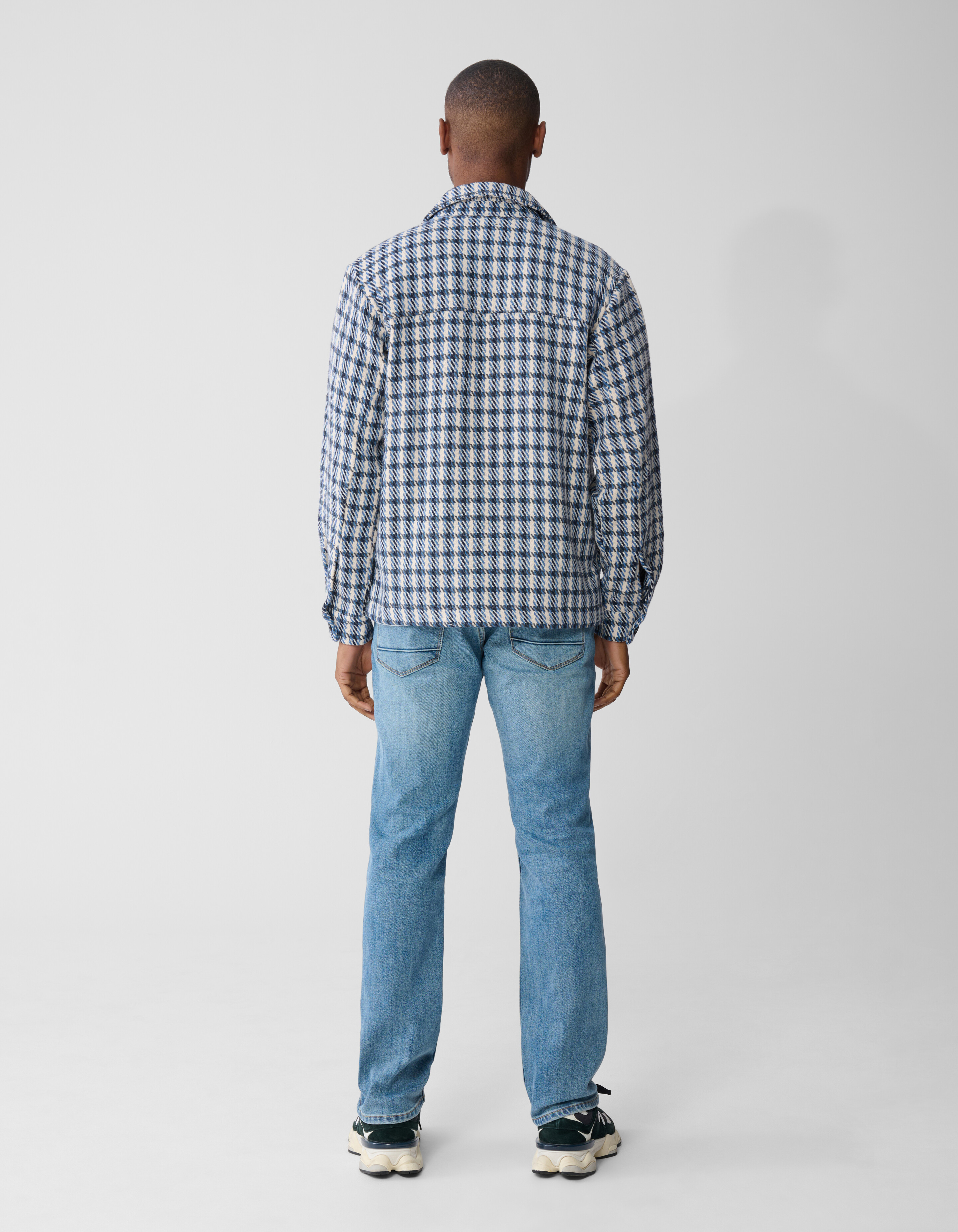 Straight Fit Jeans Blau L34 SHOEBY MEN