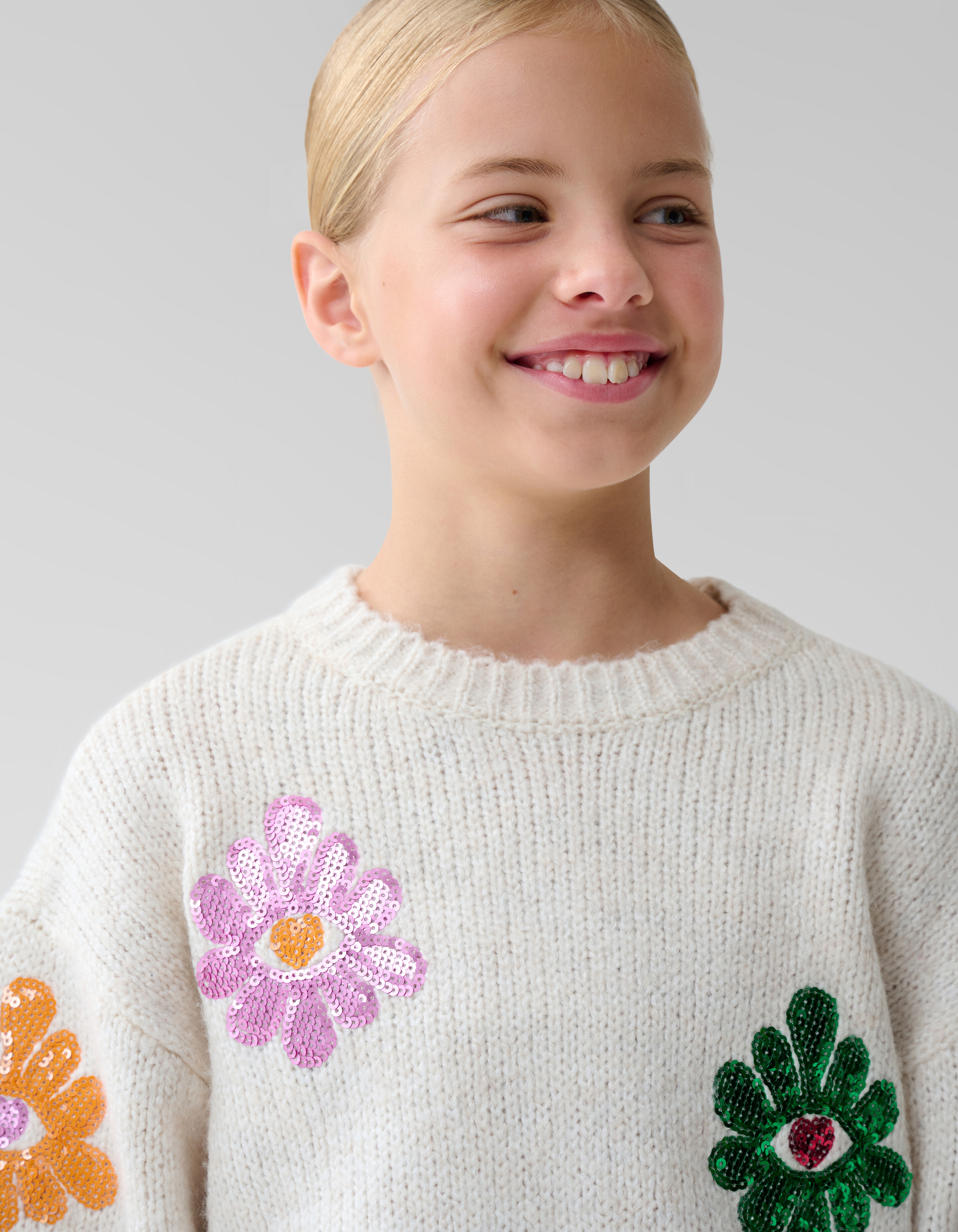 Strickpullover Weiß von Lizzy SHOEBY GIRLS