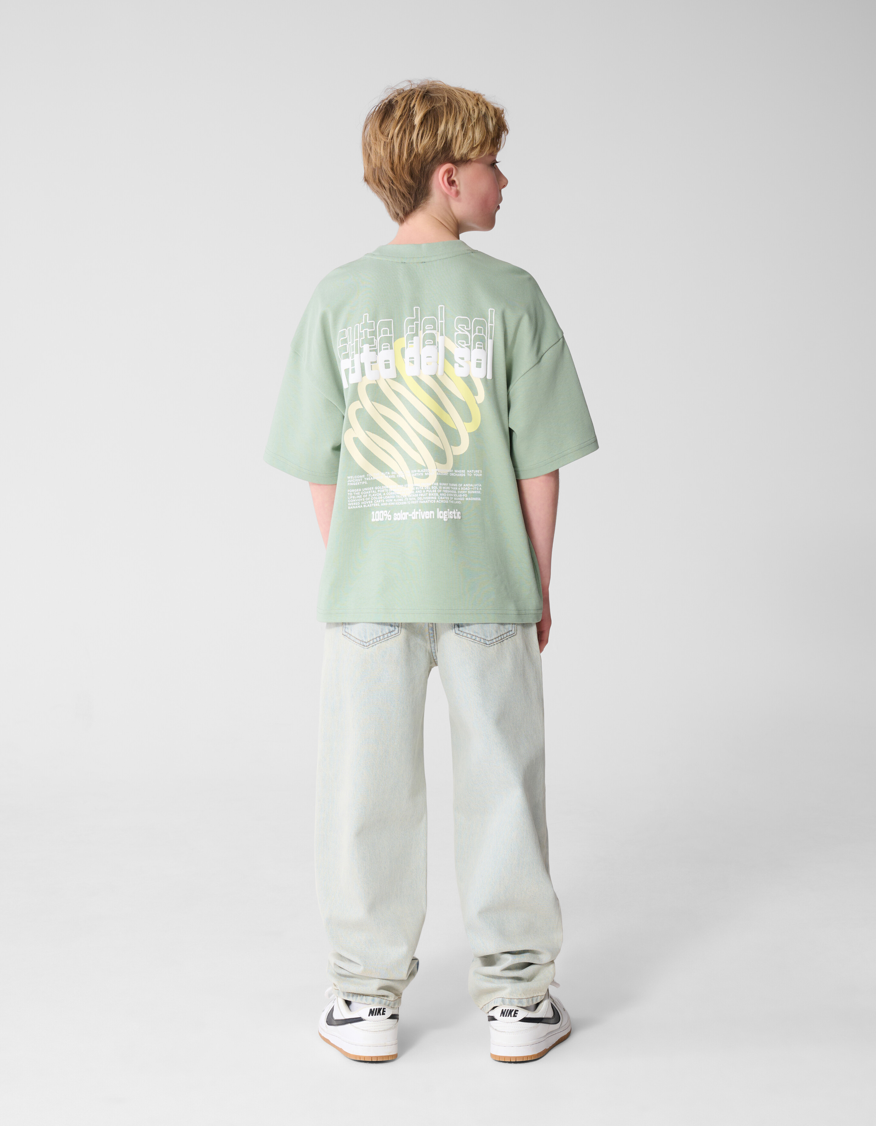 Del Sol Artwork T-Shirt Hellgr&uuml;n SHOEBY BOYS