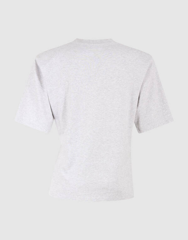 Oversized Knot T-Shirt Hellgrau Von Monica SHOEBY WOMEN