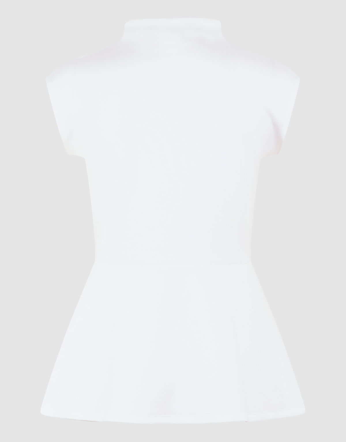 Wei&szlig;es Peplum-Top SHOEBY WOMEN
