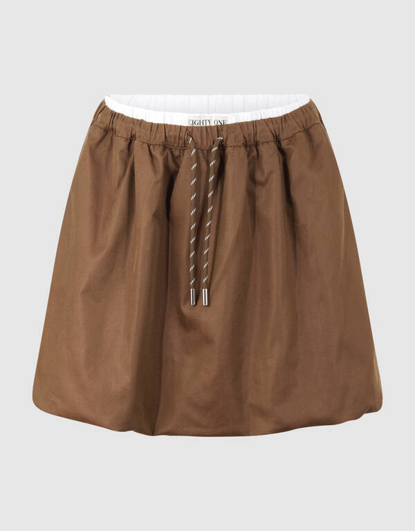 Cargo Ballon Mini Rok Braun SHOEBY WOMEN