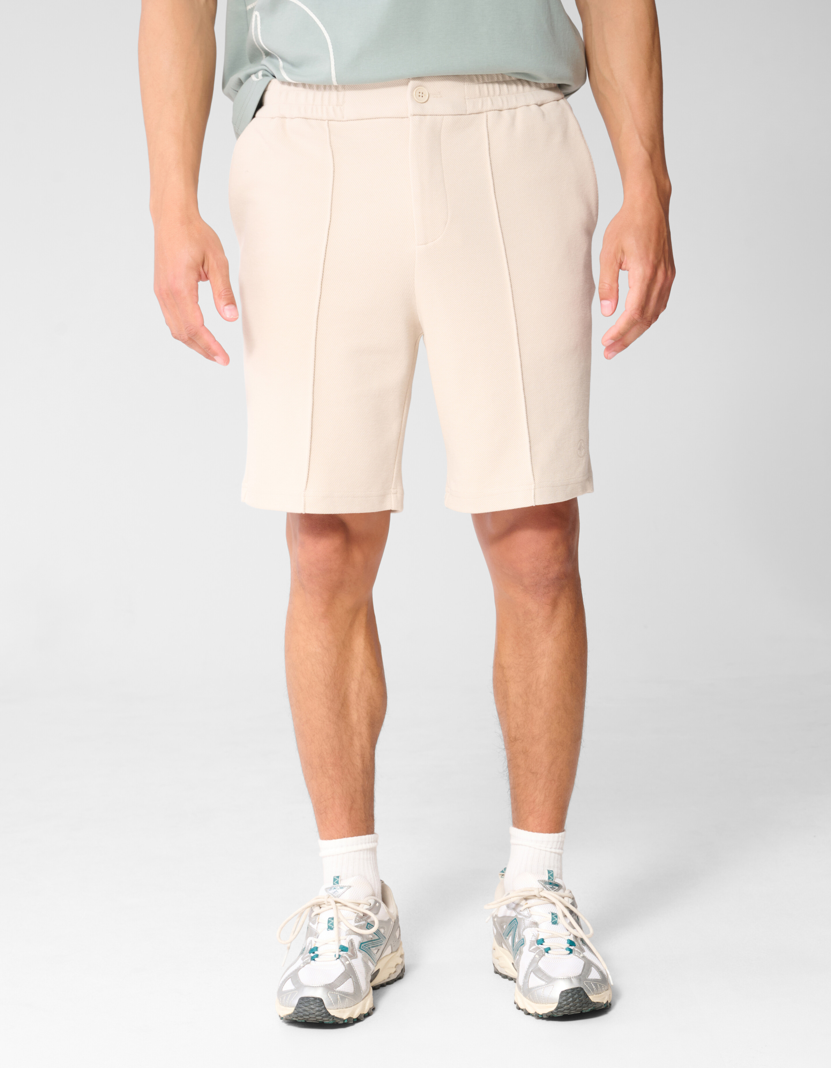 Struktur Regular Fit Shorts Sand SHOEBY MEN