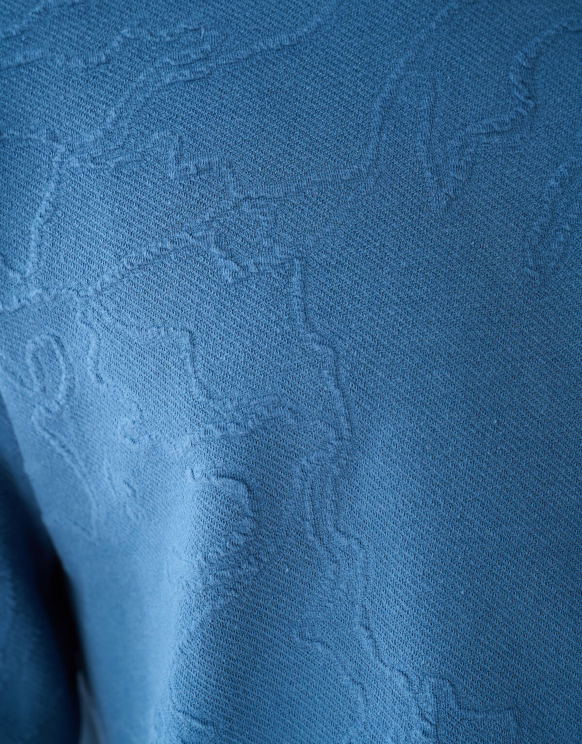 Strukturpullover Blau SHOEBY MEN