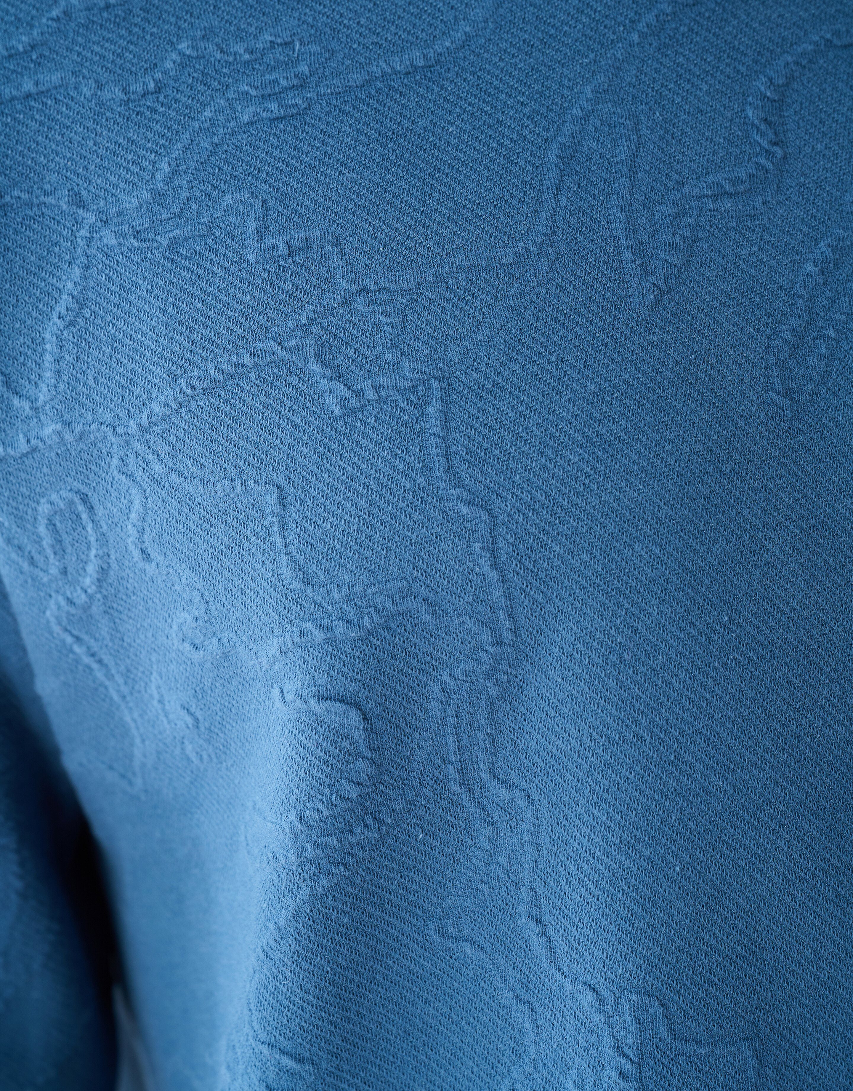 Strukturpullover Blau SHOEBY MEN