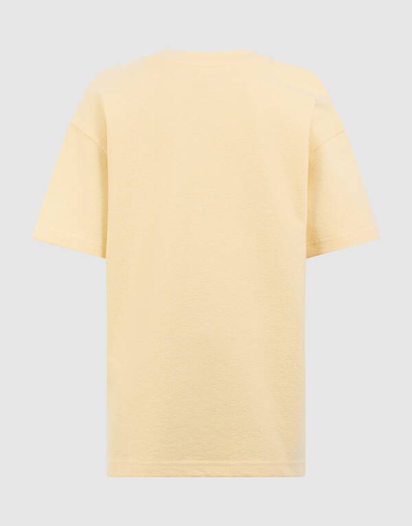 Caf&eacute; Tropico Handtuch T-Shirt Gelb SHOEBY BOYS