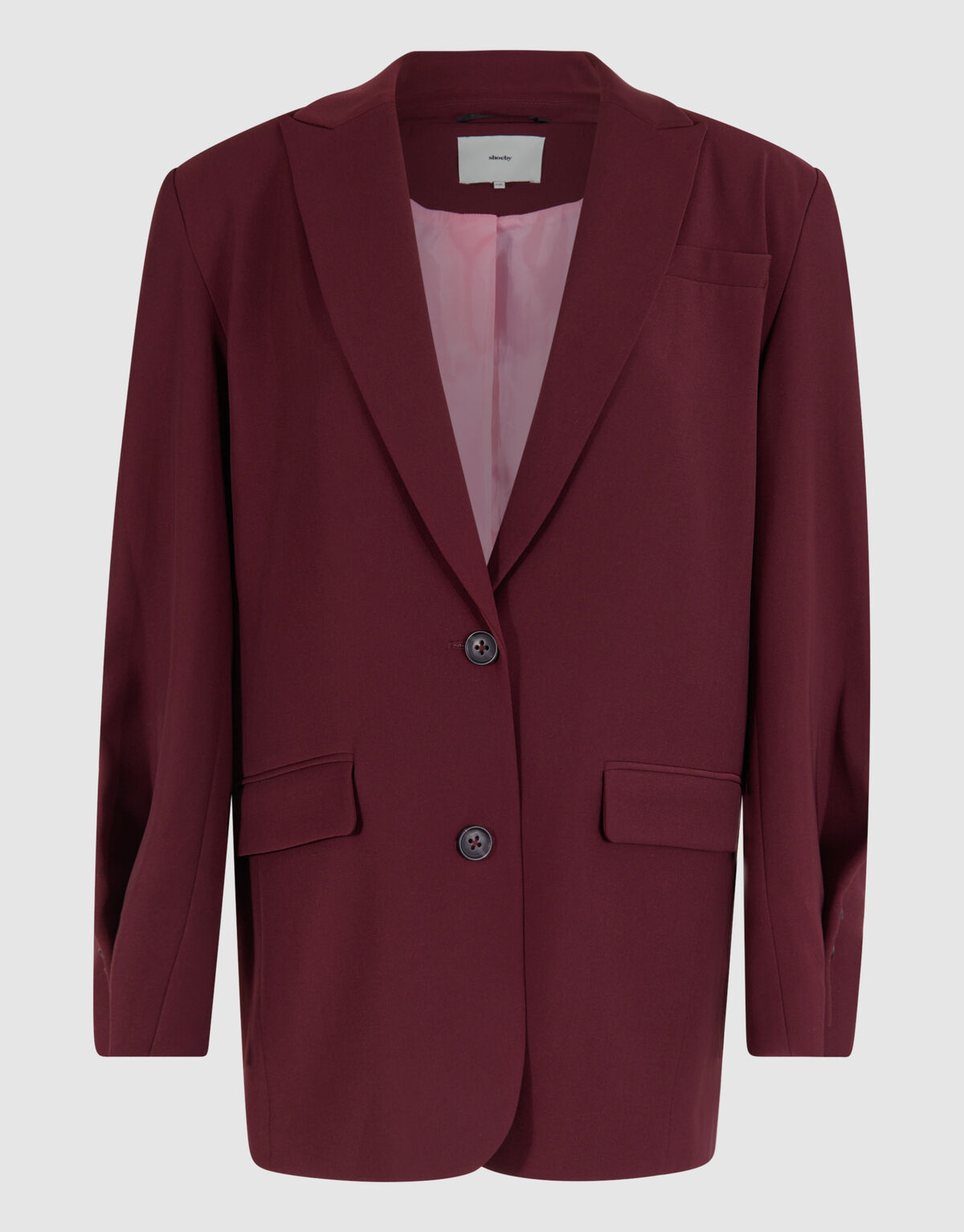 Blazer in Übergröße Dunkelrot SHOEBY WOMEN