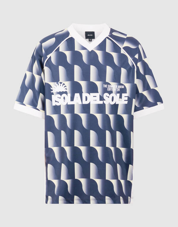 sportliches T-Shirt Dunkelblau SHOEBY BOYS