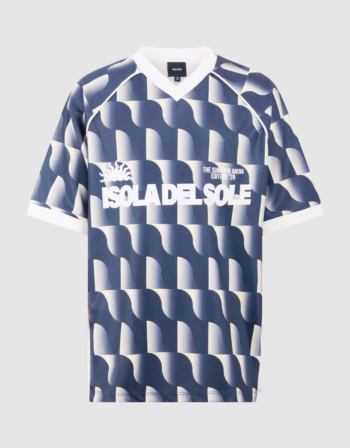 sportliches T-Shirt Dunkelblau SHOEBY BOYS