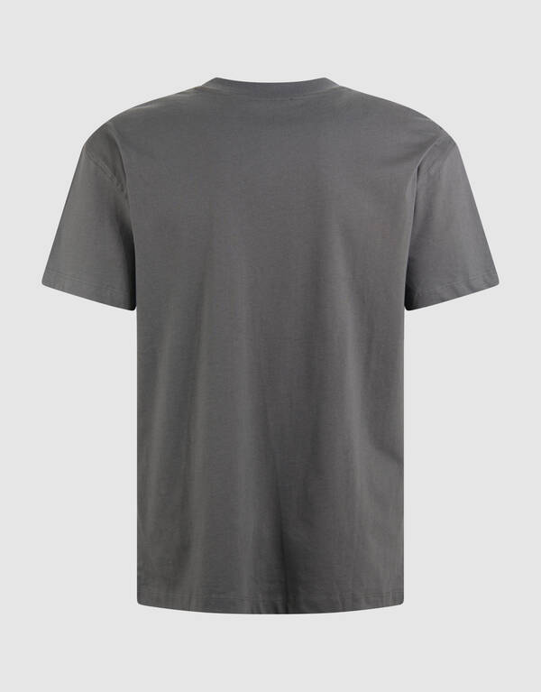 Flock Line Artwork T-shirt Dunkelgr&uuml;n SHOEBY MEN