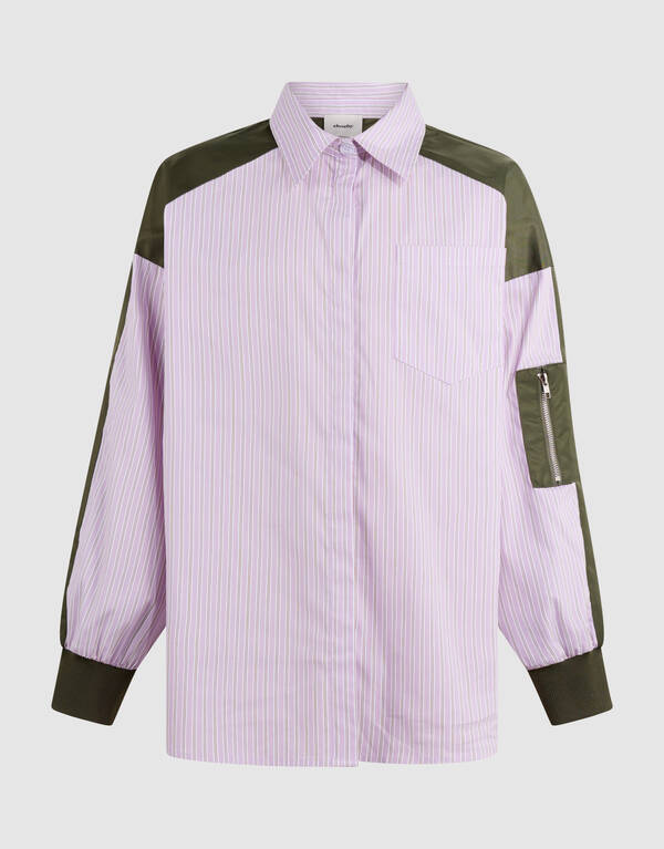 Oversized Bomber Bluse Helllila SHOEBY GIRLS