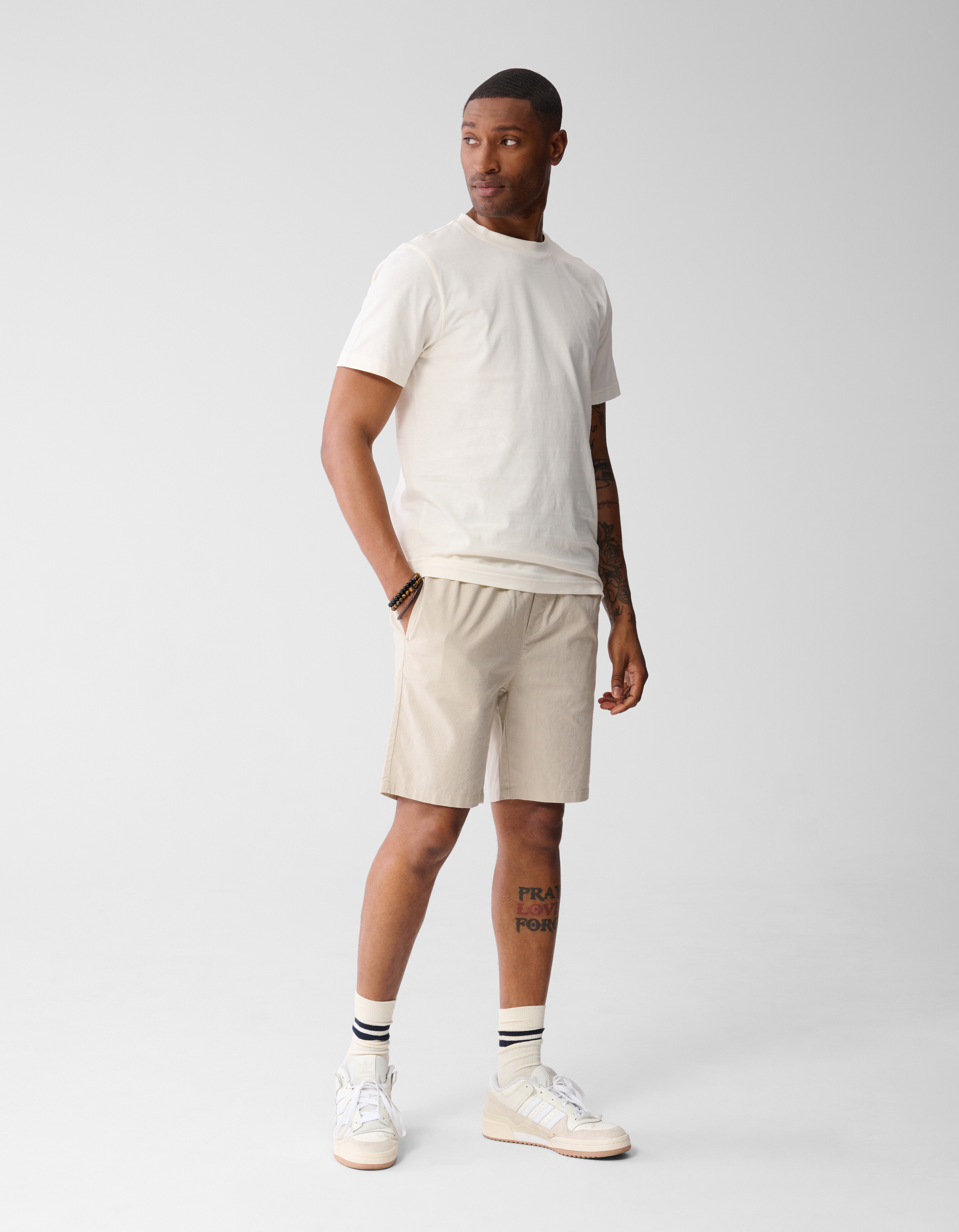 Galerie Kunstwerk T-Shirt Off White SHOEBY MEN